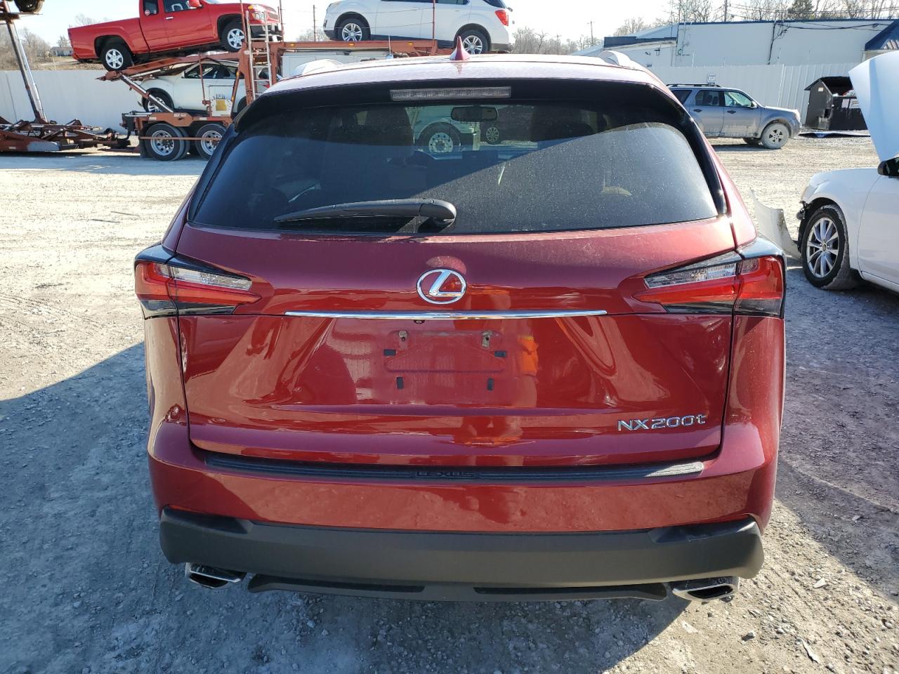 2017 Lexus NX VIN JTJBARBZ2H2101432 Copart auction photo, front end damage thumbnail 6