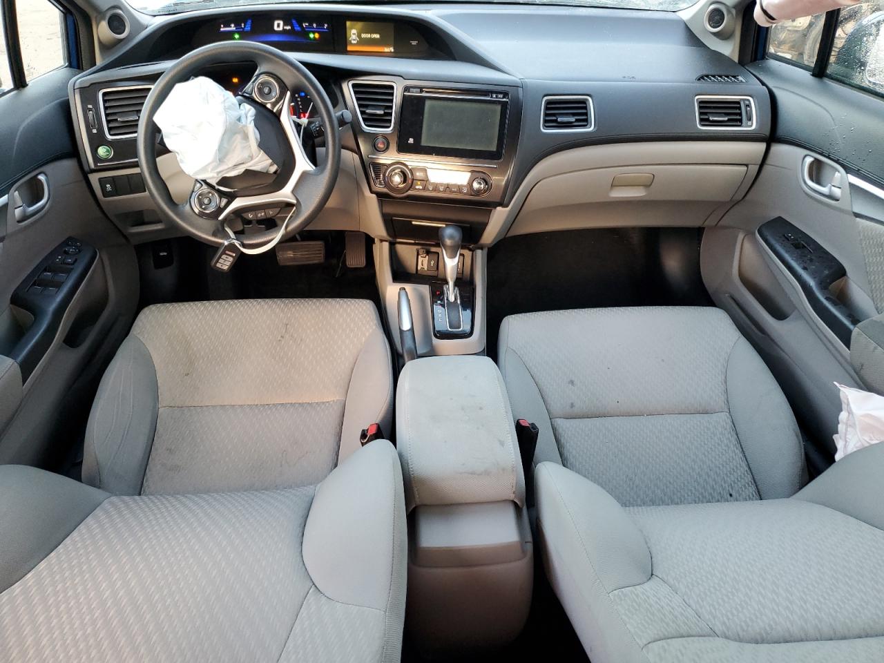 2015 Honda Civic VIN 19XFB2F89FE014217 Copart auction photo, front end / side damage thumbnail 8