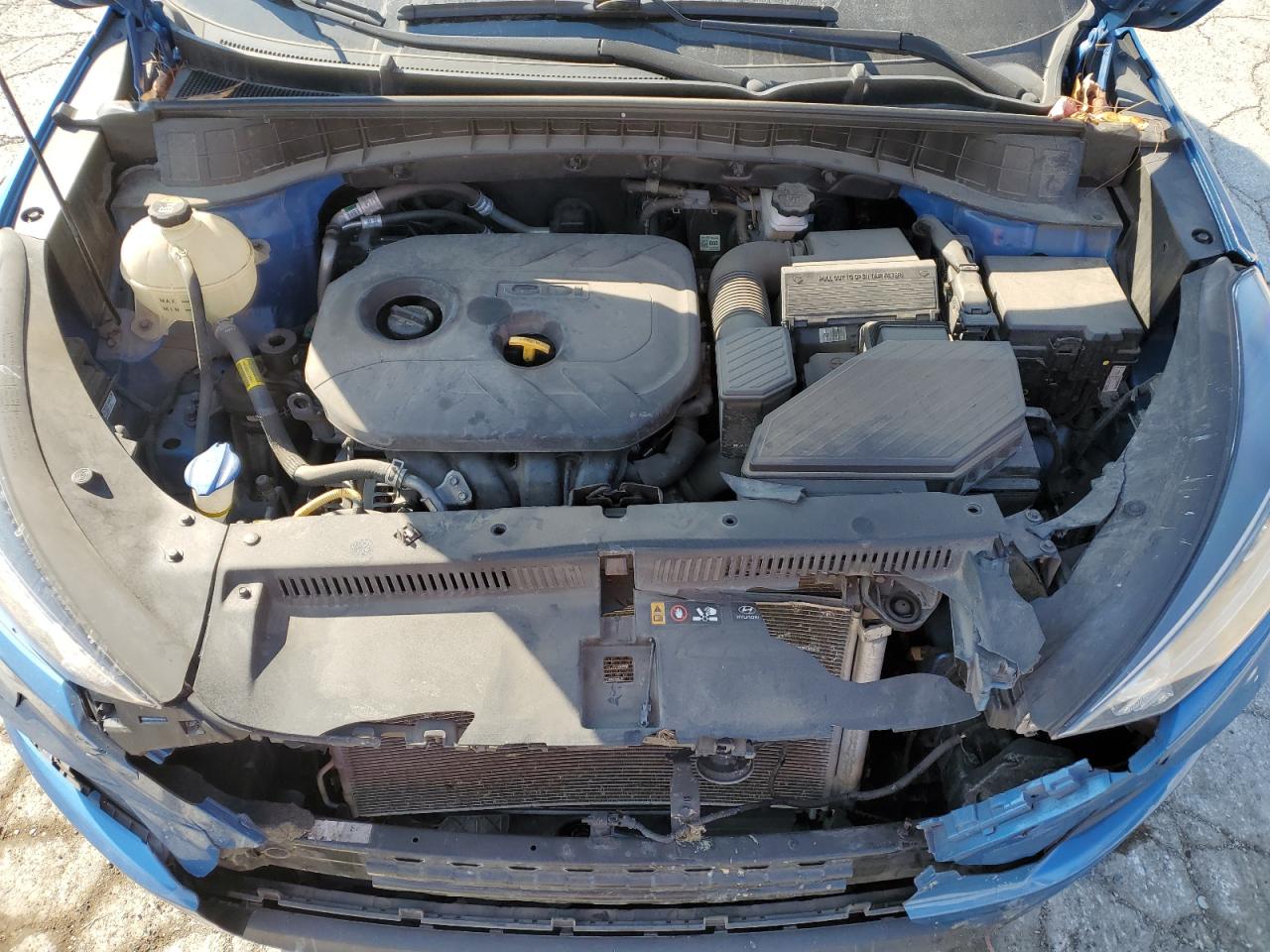 2020 Hyundai Tucson VIN KM8J3CA45LU219205 Copart auction photo, front end damage thumbnail 13