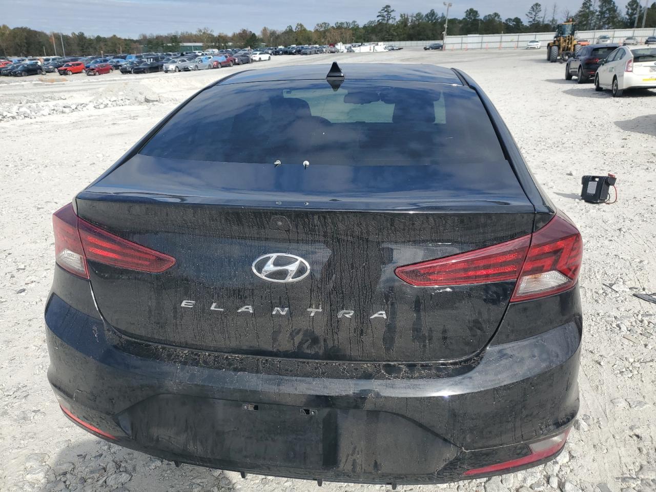 2020 Hyundai Elantra VIN KMHD84LF7LU044247 Copart auction photo, front end / top/roof damage thumbnail 6