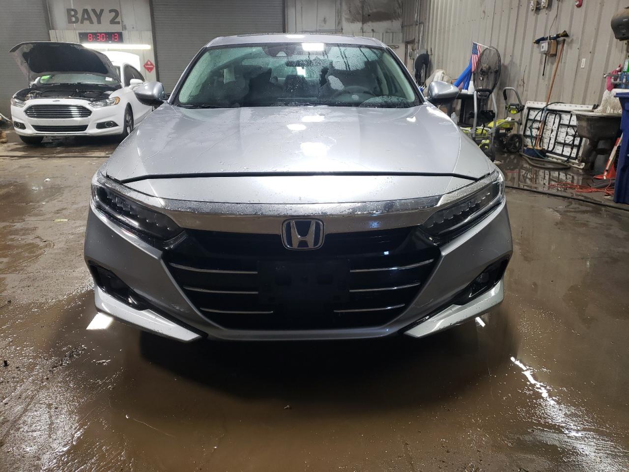 2021 Honda Accord VIN 1HGCV3F43MA007343 Copart auction photo, side / rear end damage thumbnail 5