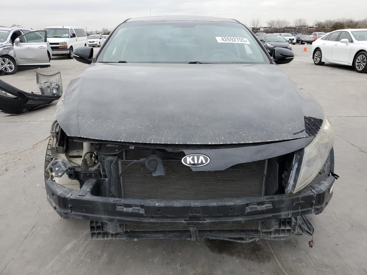 2013 KIA Optima VIN 5XXGM4A72DG179359 Copart auction photo, front end damage thumbnail 5
