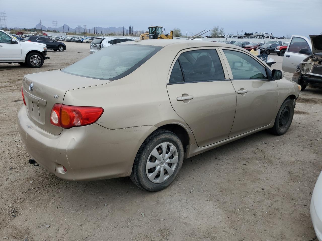 2010 Toyota Corolla VIN 1NXBU4EE7AZ245800 Copart auction photo, front end / frame damage damage thumbnail 3