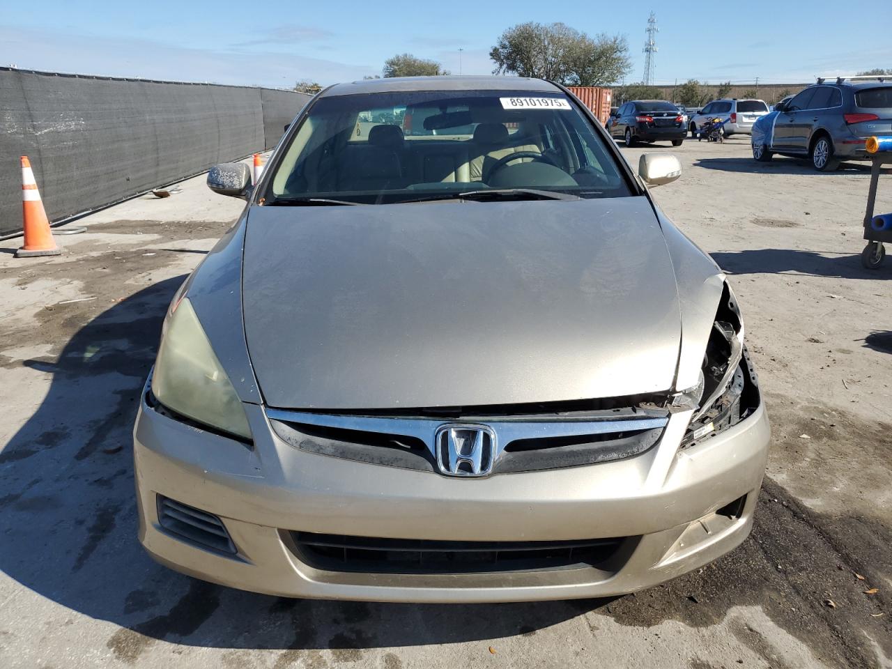 2007 Honda Accord VIN JHMCN36487C000913 Copart auction photo, all over damage thumbnail 5