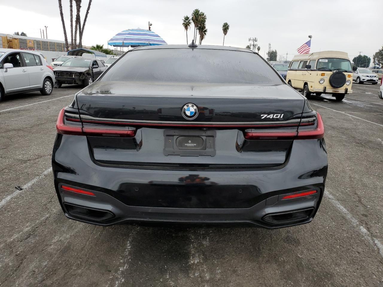 2022 BMW 7er VIN WBA7T2C01NCH12505 Copart auction photo, front end / minor dent/scratches damage thumbnail 6