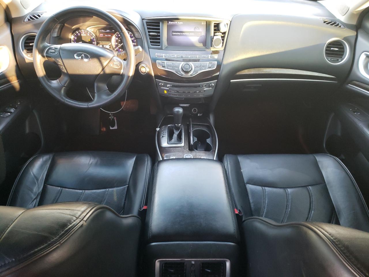2014 Infiniti QX60 VIN 5N1AL0MM1EC546204 Copart auction photo, front end / side damage thumbnail 8