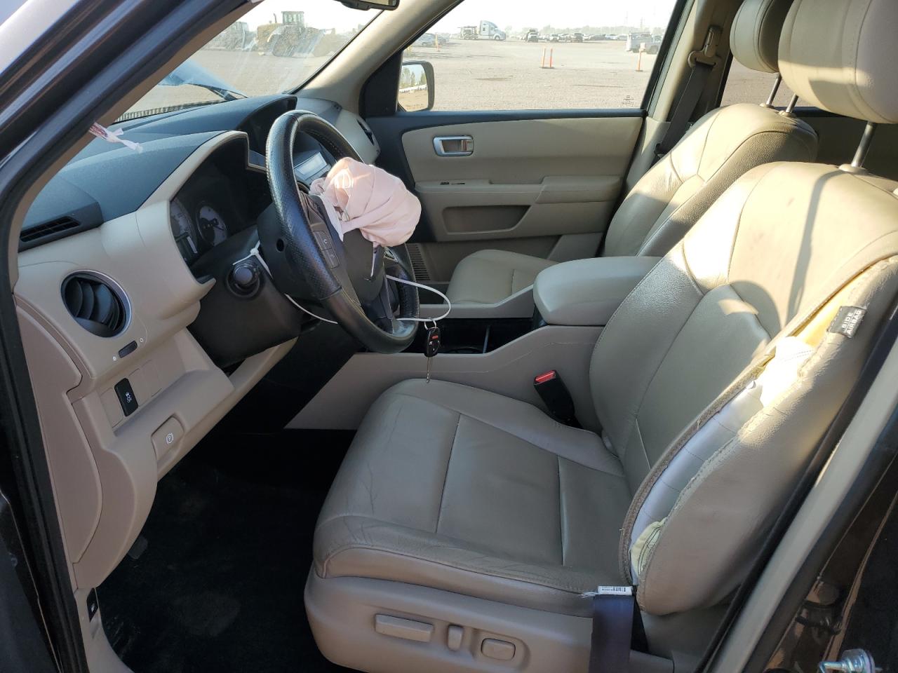 2015 Honda Pilot VIN 5FNYF4H55FB002801 Copart auction photo, front end damage thumbnail 7