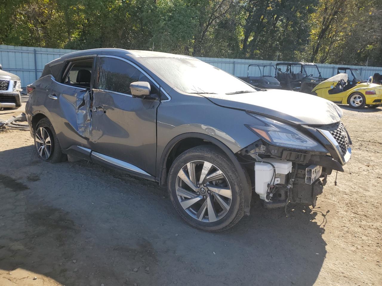 2019 Nissan Murano VIN 5N1AZ2MS9KN152653 Copart auction photo, all over damage thumbnail 4