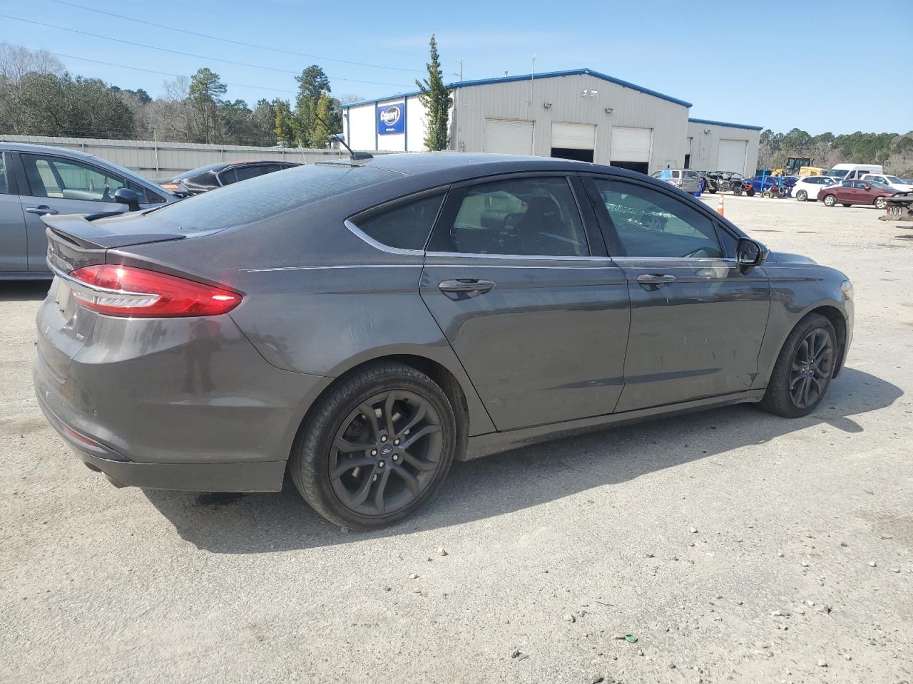 2018 Ford Fusion VIN 3FA6P0H74JR287079 Copart auction photo, front end damage thumbnail 3