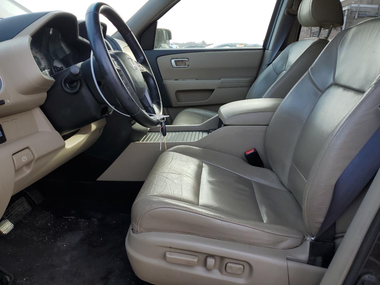 2012 Honda Pilot VIN 5FNYF4H54CB010691 Copart auction photo, all over damage thumbnail 7