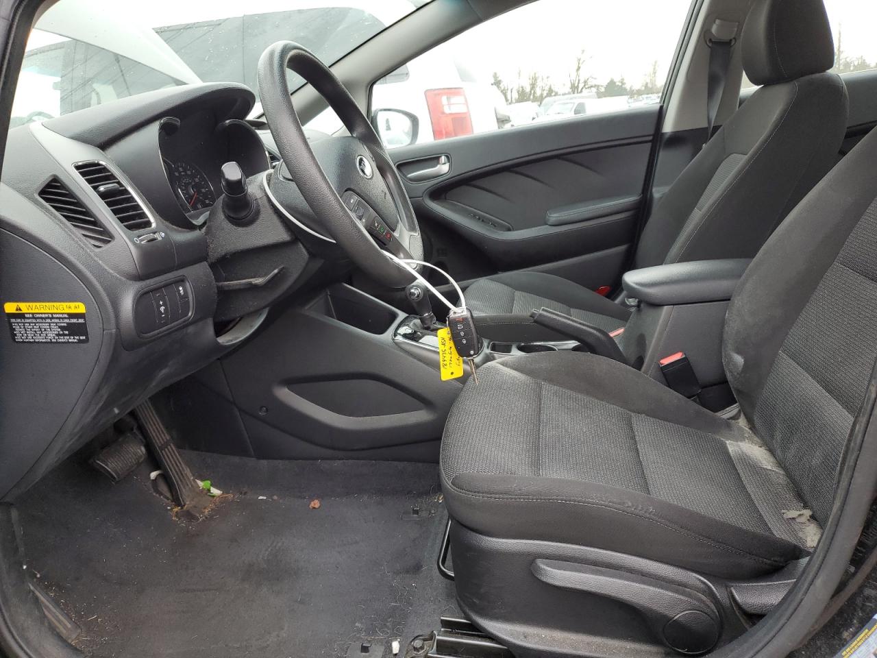 2017 KIA Forte VIN 3KPFK4A78HE086149 Copart auction photo, rear end / minor dent/scratches damage thumbnail 7