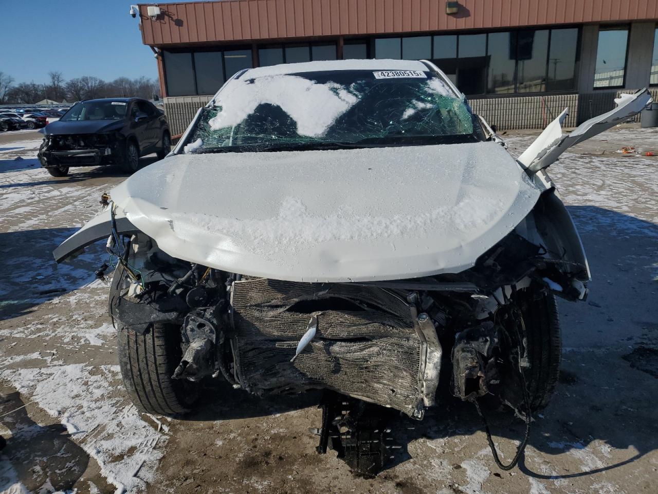 2018 Hyundai Santa Fe VIN 5NMZTDLB0JH095485 Copart auction photo, front end / side damage thumbnail 5