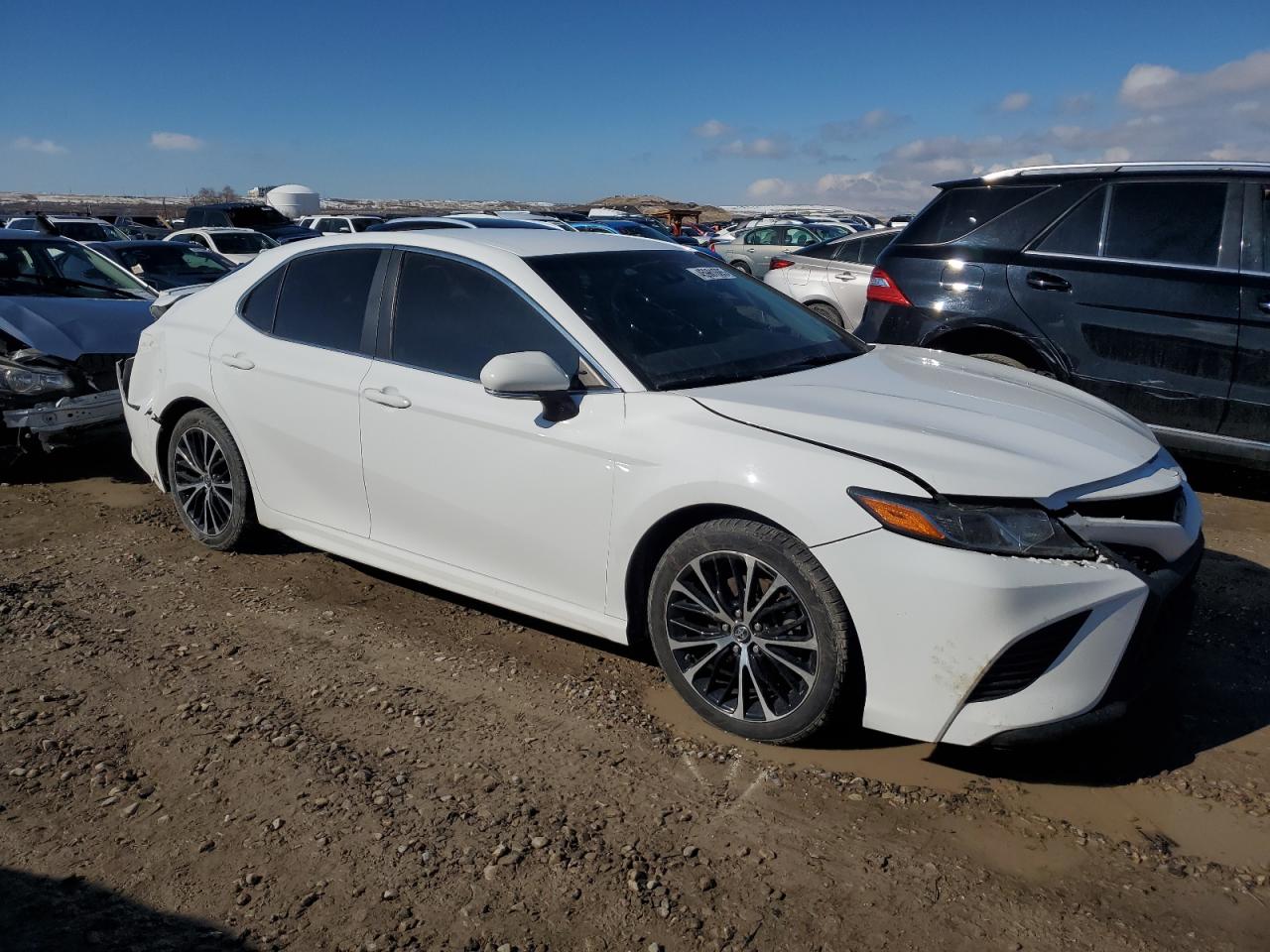 2018 Toyota Camry VIN 4T1B11HKXJU067728 Copart auction photo, rear end / front end damage thumbnail 4