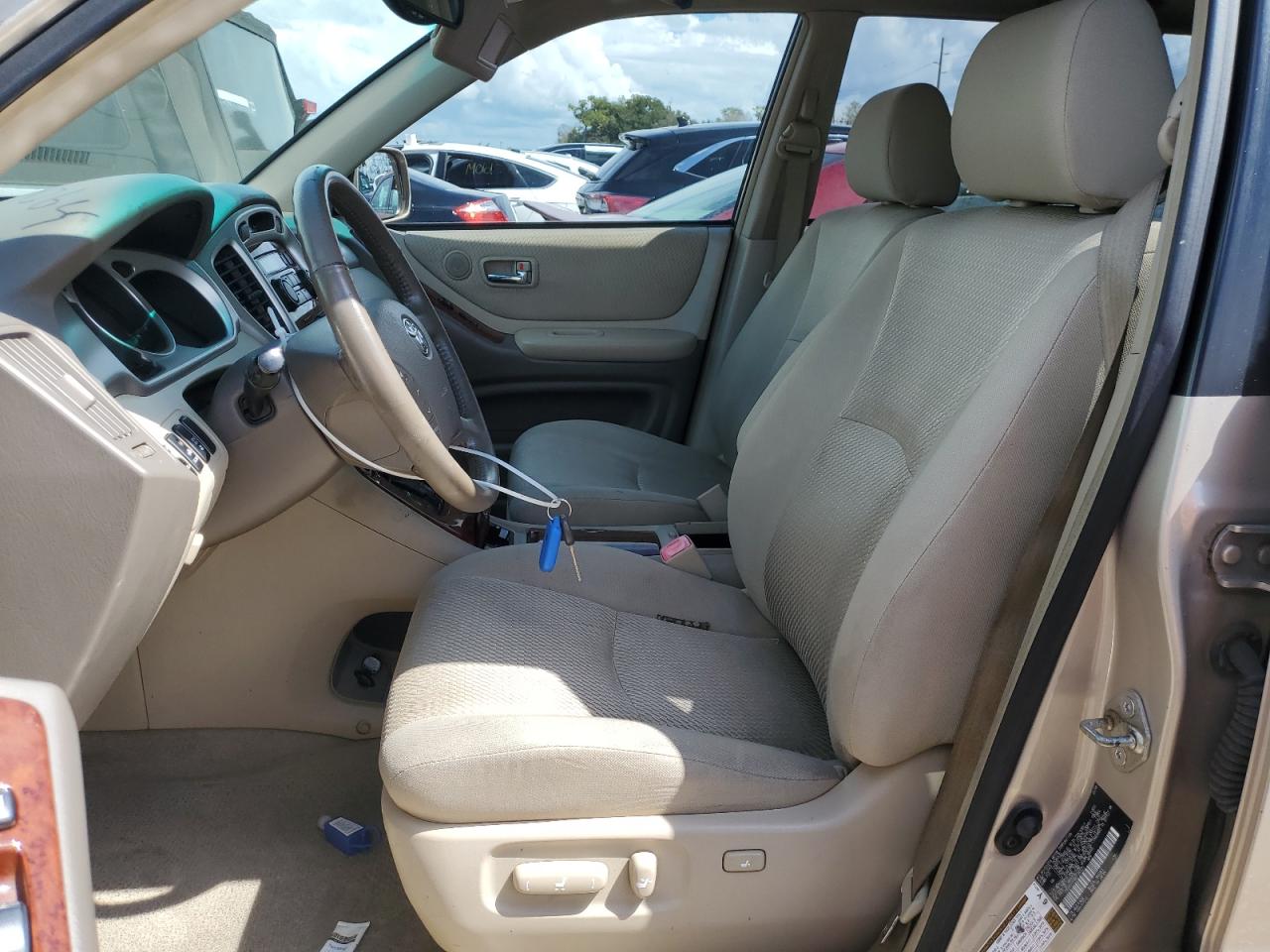 2006 Toyota Highlander VIN JTEDP21A460124325 Copart auction photo, water/flood damage thumbnail 7