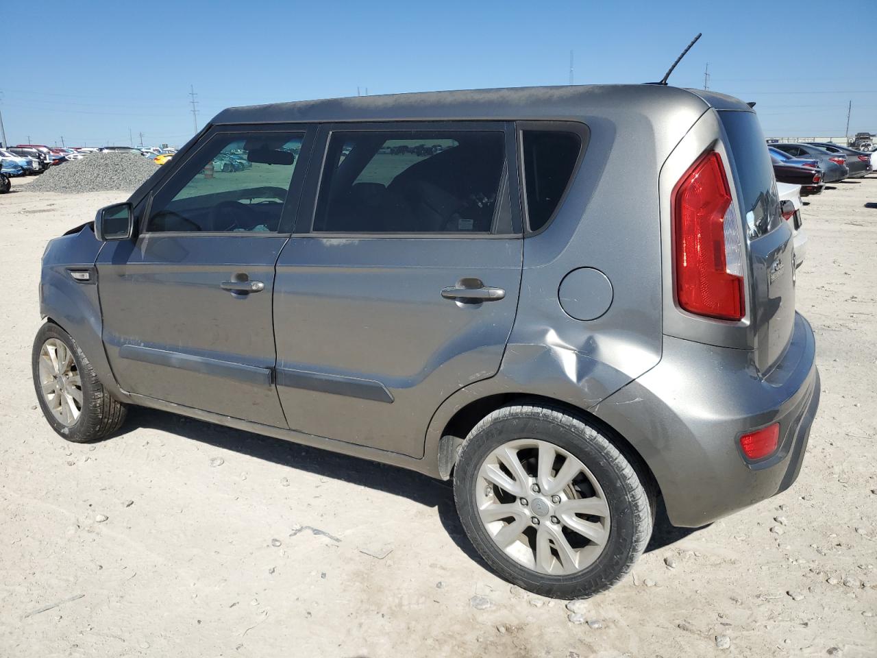 2013 KIA Soul VIN KNDJT2A50D7525378 Copart auction photo, front end / minor dent/scratches damage thumbnail 2
