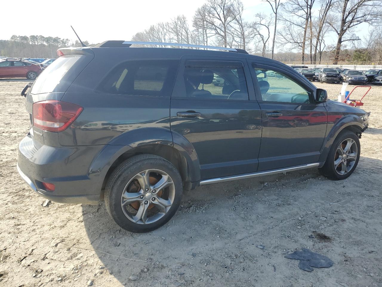 2017 Dodge Journey VIN 3C4PDCGB6HT566335 Copart auction photo, front end / minor dent/scratches damage thumbnail 3