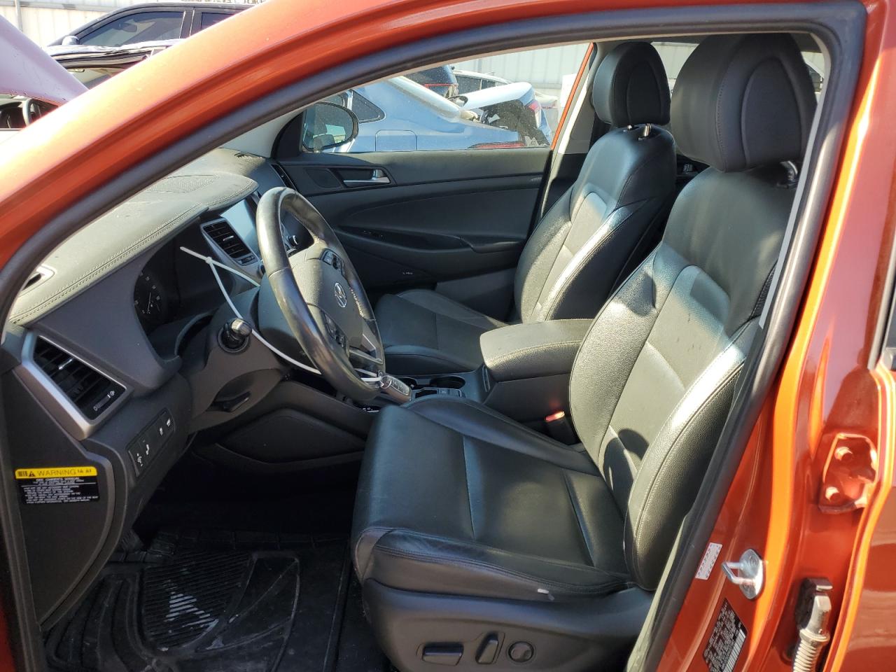 2017 Hyundai Tucson VIN KM8J3CA24HU337963 Copart auction photo, front end damage thumbnail 7