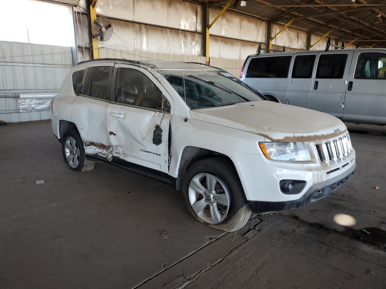 2011 Jeep Compass VIN 1J4NF1FB5BD169682 Copart auction photo, all over damage thumbnail 4