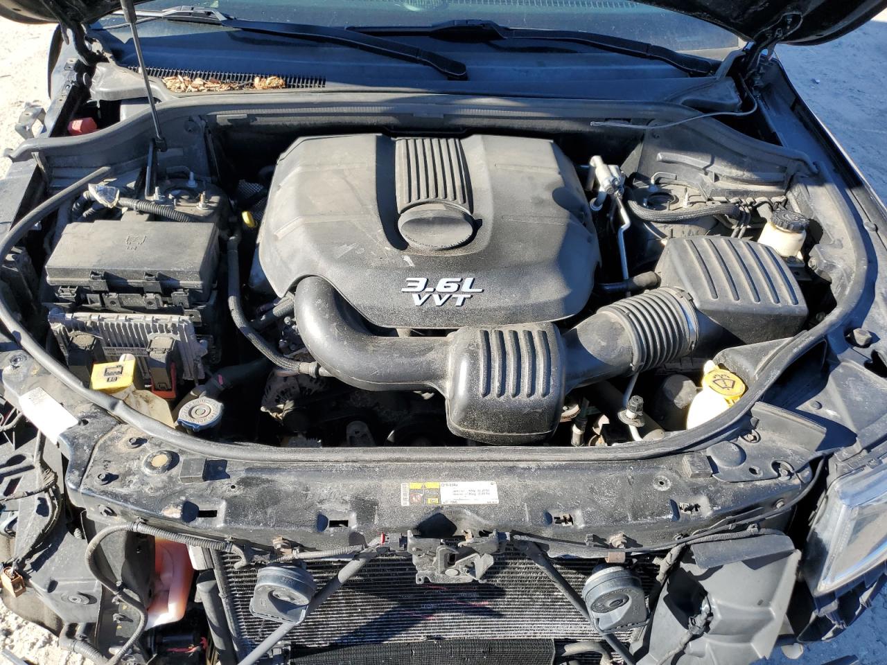 2014 Jeep Grand Cherokee VIN 1C4RJFBG7EC133040 Copart auction photo, front end / side damage thumbnail 11