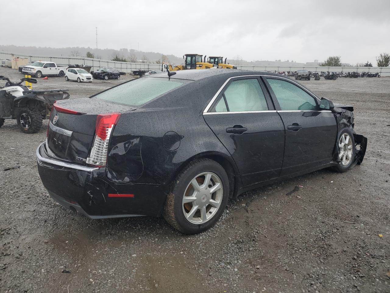 2008 Cadillac CTS VIN 1G6DM577480115740 Copart auction photo, front end damage thumbnail 3