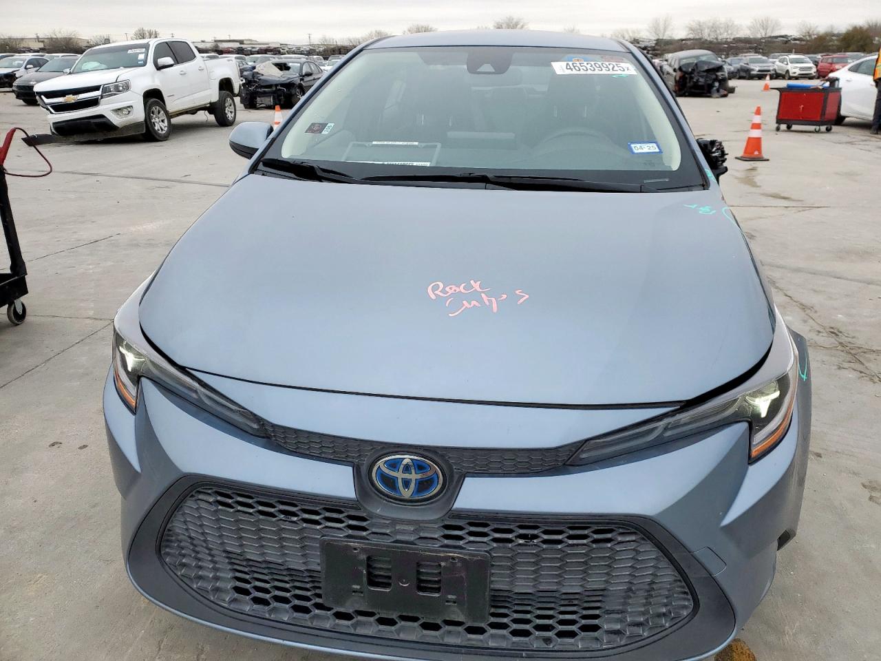 2022 Toyota Corolla VIN JTDEAMDE7NJ054851 Copart auction photo, side damage thumbnail 5