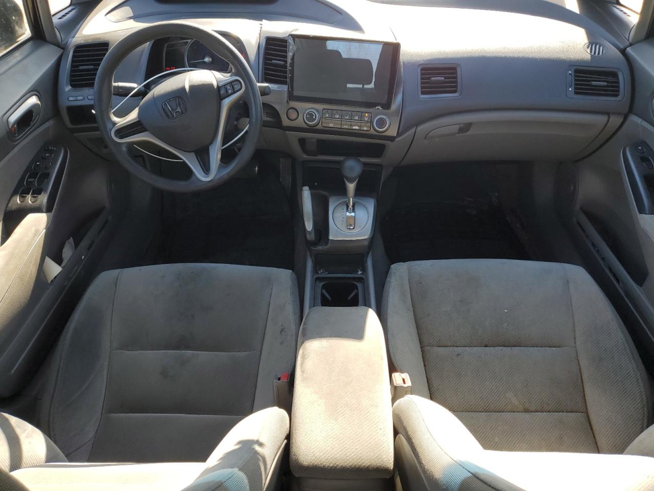 2010 Honda Civic VIN 2HGFA1F57AH323461 Copart auction photo, front end damage thumbnail 8