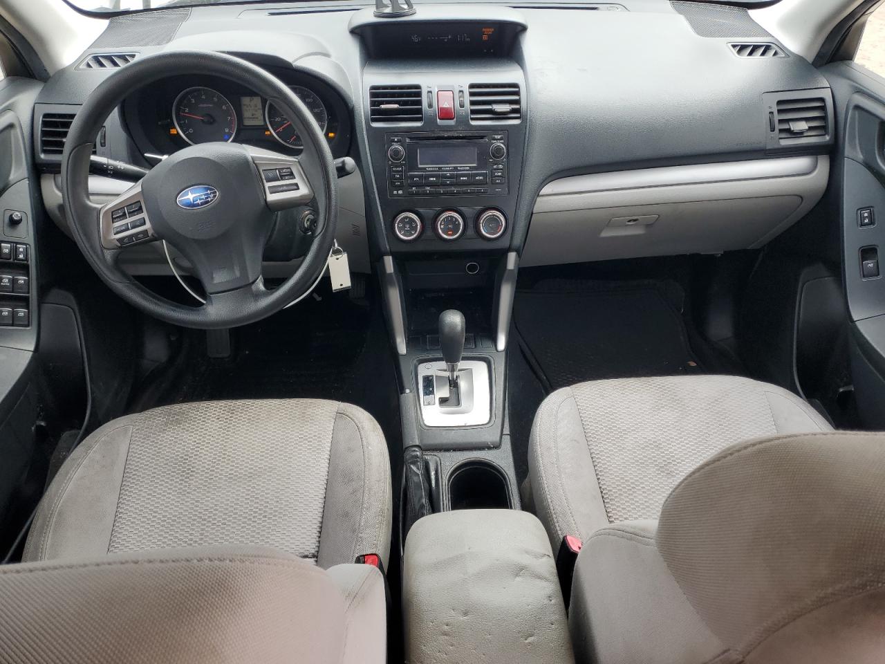 2014 Subaru Forester VIN JF2SJAAC9EH449370 Copart auction photo, side / front end damage thumbnail 8