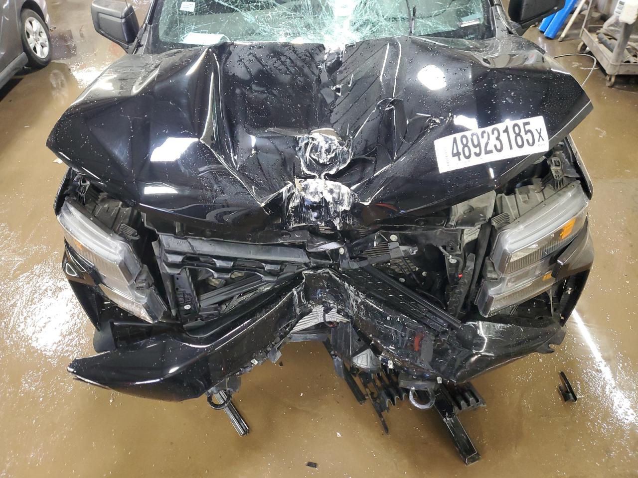 2020 Chevrolet Silverado VIN 1GCRYBEK7LZ312936 Copart auction photo, front end / top/roof damage thumbnail 11