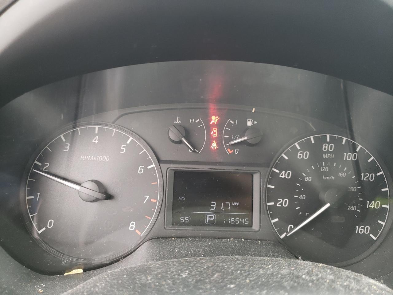 2017 Nissan Sentra VIN 3N1AB7AP4HY390625 Copart auction photo, front end / rear end damage thumbnail 9