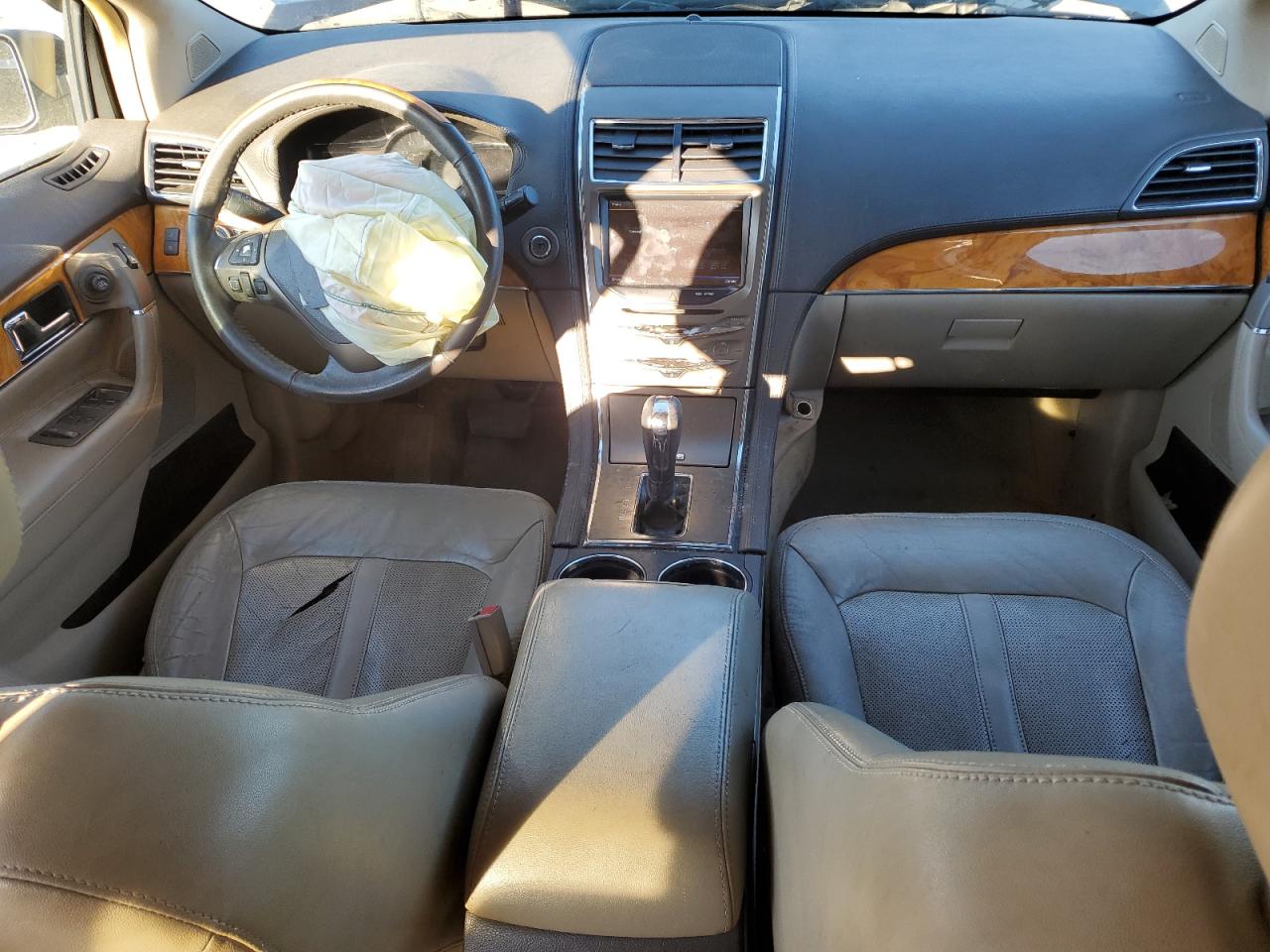 2013 Lincoln MKX VIN 2LMDJ6JK0DBL27813 Copart auction photo, front end / side damage thumbnail 8