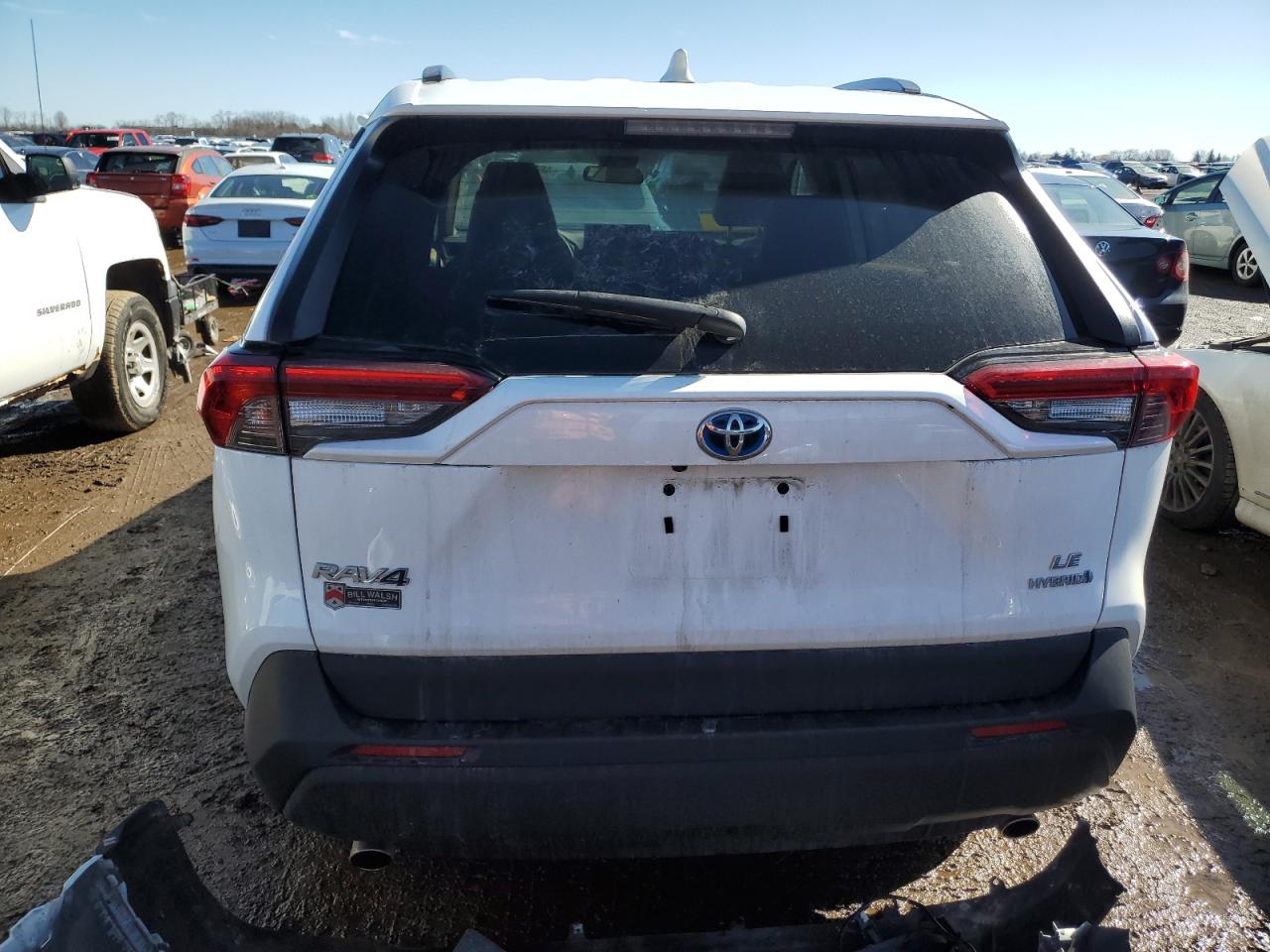 2021 Toyota RAV 4 VIN 4T3LWRFVXMU013360 Copart auction photo, front end / minor dent/scratches damage thumbnail 6