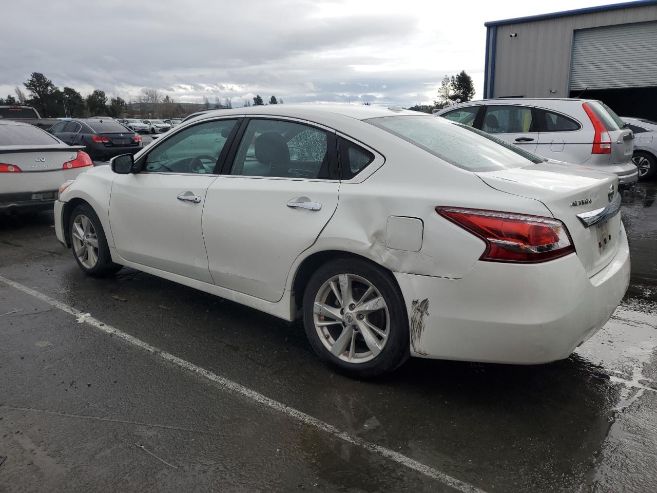 2013 Nissan Altima VIN 1N4AL3AP0DN587940 Copart auction photo, side / front end damage thumbnail 2