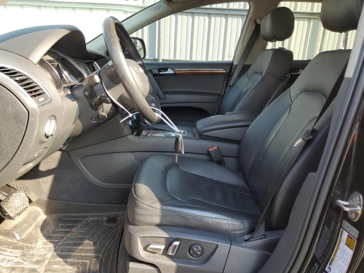 2014 Audi Q7 VIN WA1LGAFE1ED021080 Copart auction photo, front end / rear end damage thumbnail 7