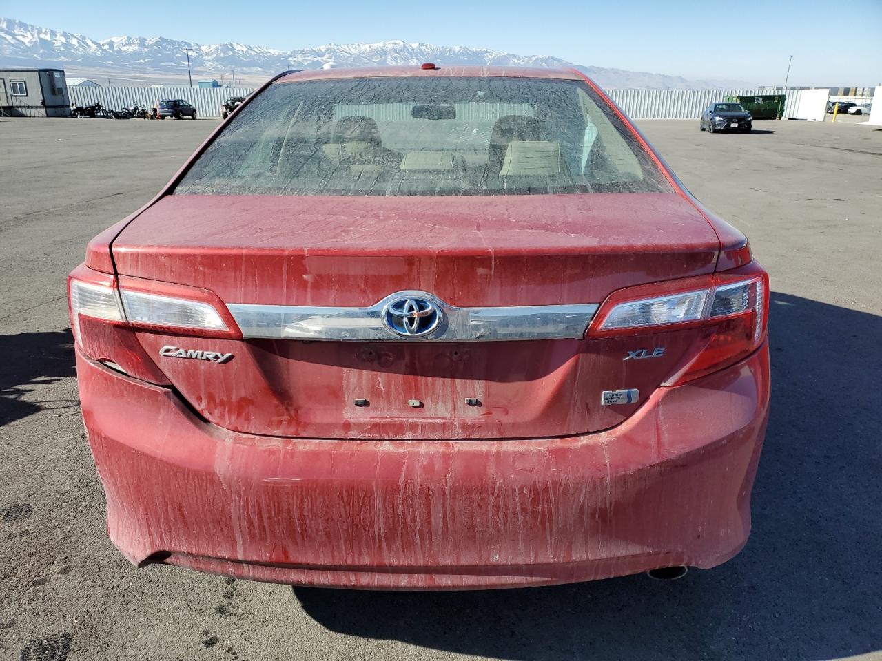 2012 Toyota Camry VIN 4T1BD1FK1CU040740 Copart auction photo, front end / rear end damage thumbnail 6