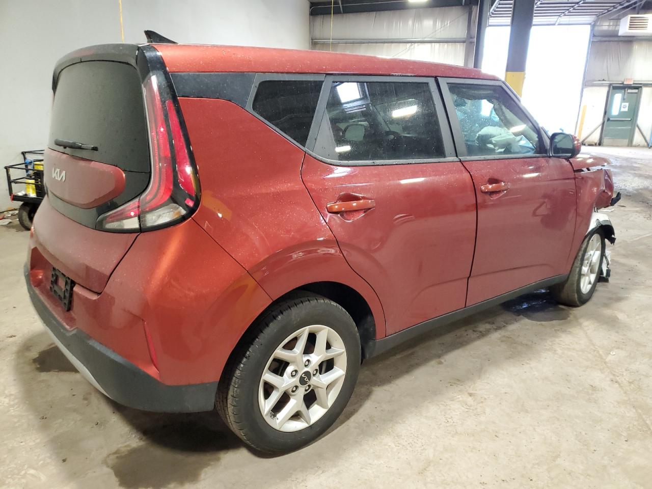2024 KIA Soul VIN KNDJ23AU6R7902545 Copart auction photo, front end / side damage thumbnail 3