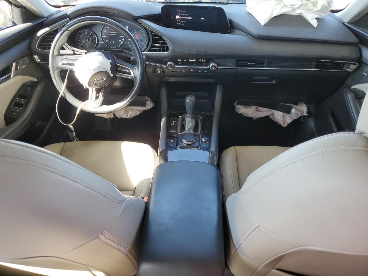 2019 Mazda 3 VIN 3MZBPADL2KM108664 Copart auction photo, front end damage thumbnail 8