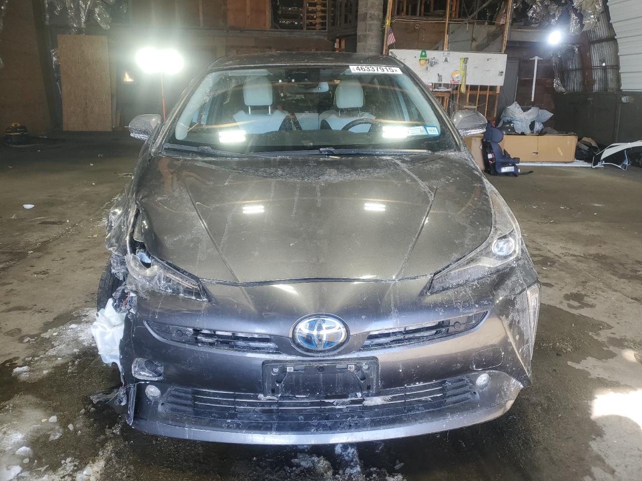 2021 Toyota Prius VIN JTDL9MFU9M3026492 Copart auction photo, rear end / front end damage thumbnail 5