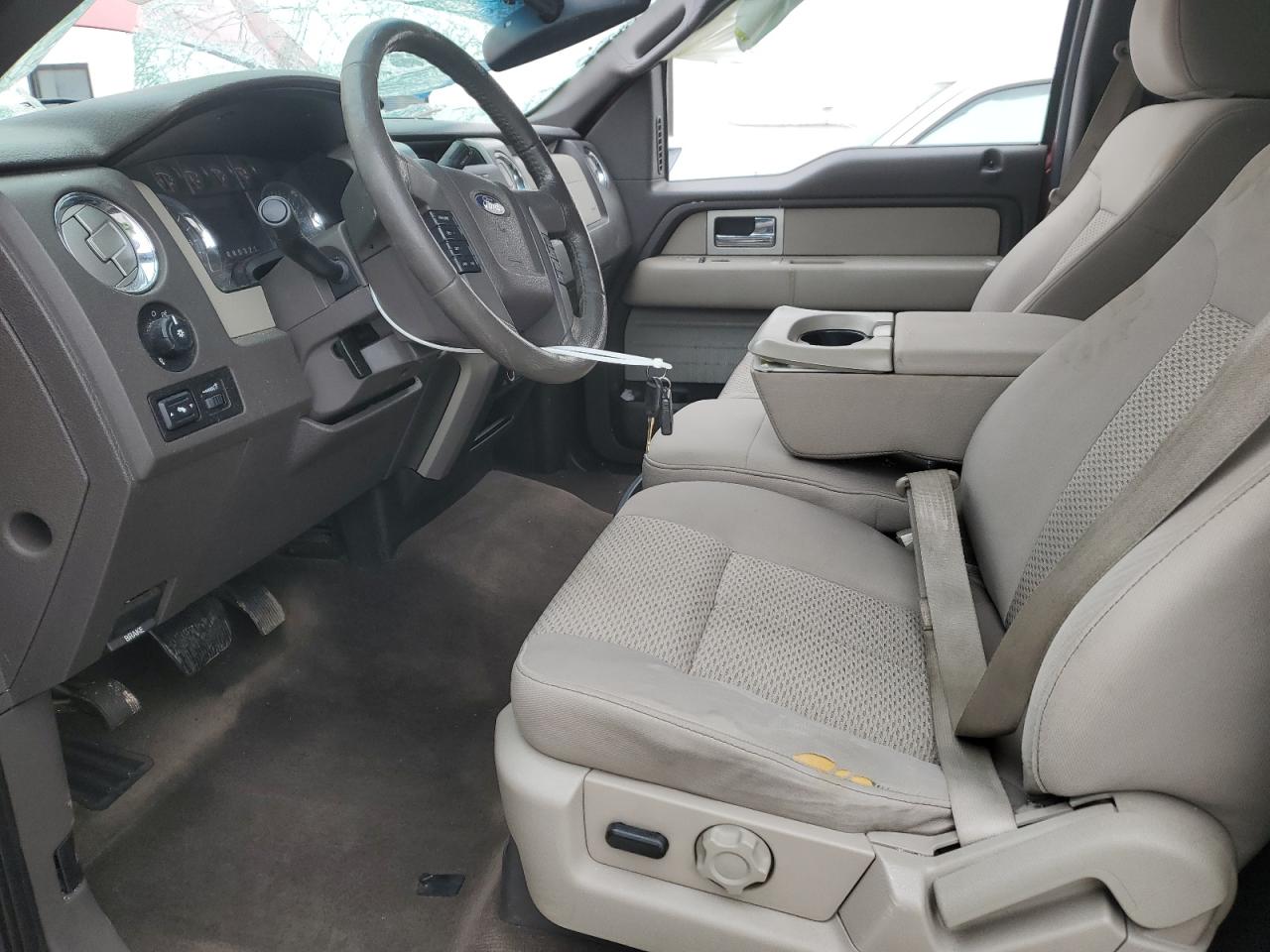 2010 Ford F-150 VIN 1FTFW1EV9AFB54028 Copart auction photo, front end / side damage thumbnail 7