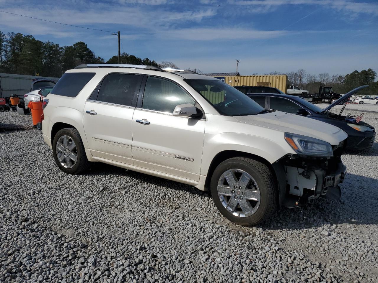 2014 GMC Acadia VIN 1GKKRTKD3EJ342161 Copart auction photo, front end / minor dent/scratches damage thumbnail 4