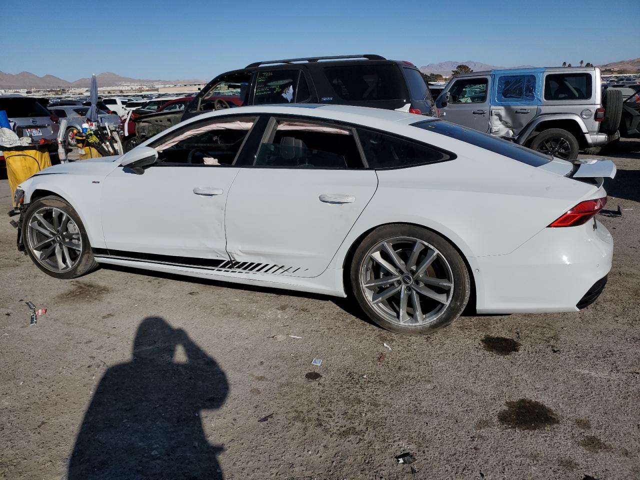 2021 Audi A7 VIN WAUV2AF27MN036658 Copart auction photo, front end damage thumbnail 2