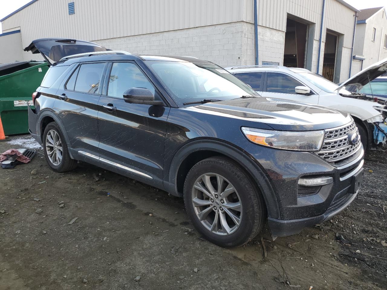 2021 Ford Explorer VIN 1FMSK8FH0MGC28670 Copart auction photo, rear end damage thumbnail 4
