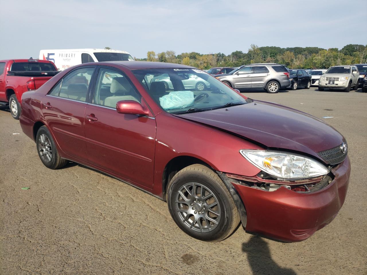2003 Toyota Camry VIN 4T1BE32K53U179364 Copart auction photo, front end damage thumbnail 4
