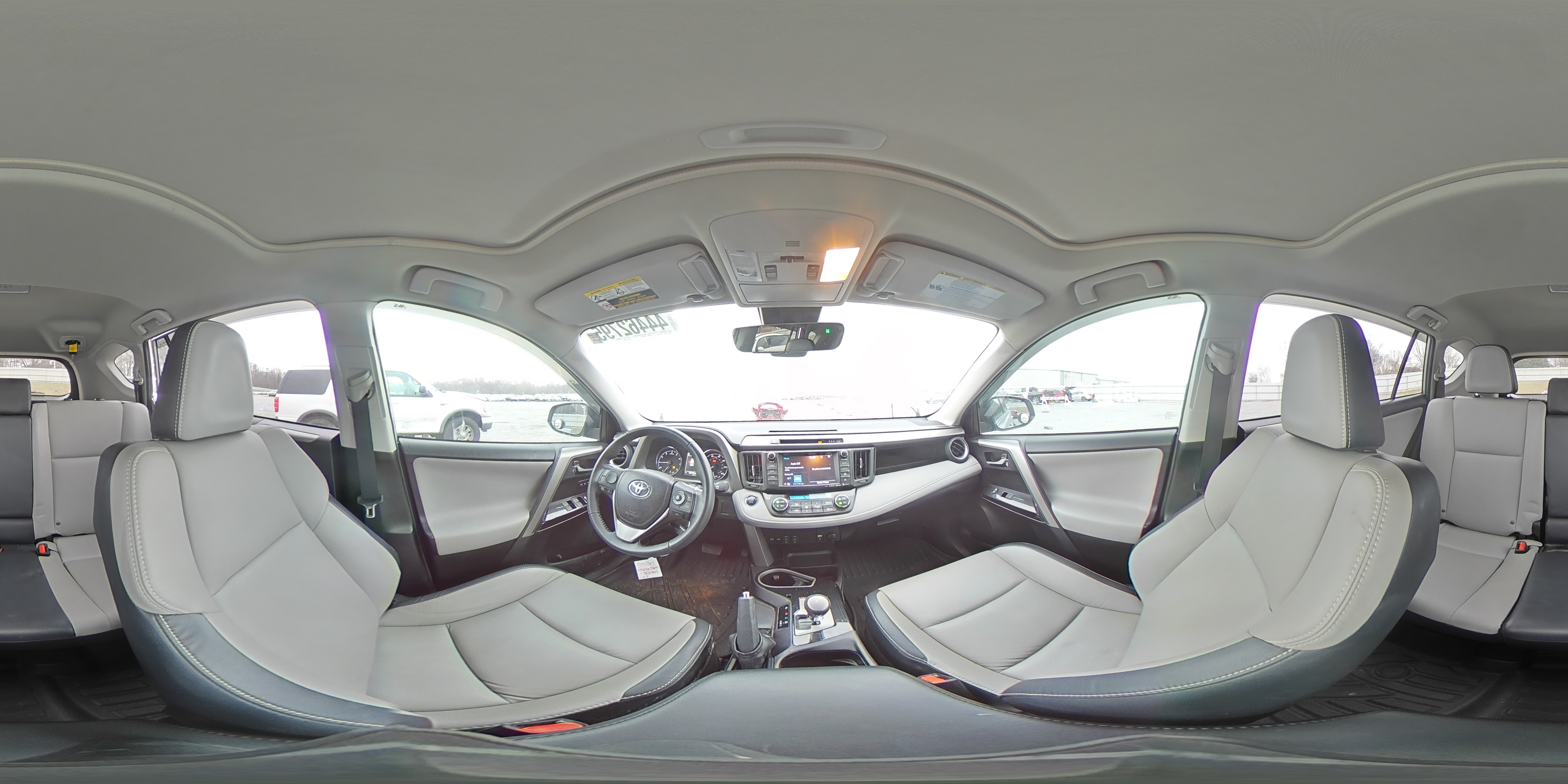 2017 Toyota RAV 4 VIN 2T3DFREV2HW677969 Copart auction photo, side / rear end damage thumbnail 14