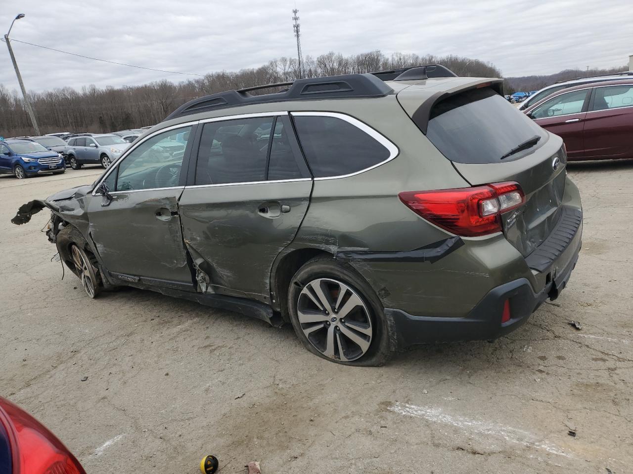 2018 Subaru Outback VIN 4S4BSAKC8J3237430 Copart auction photo, all over damage thumbnail 2
