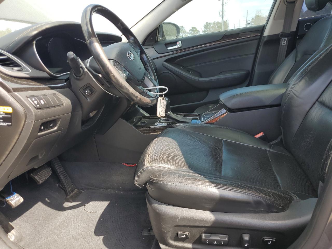 2014 KIA Cadenza VIN KNALN4D71E5134410 Copart auction photo, normal wear damage thumbnail 7