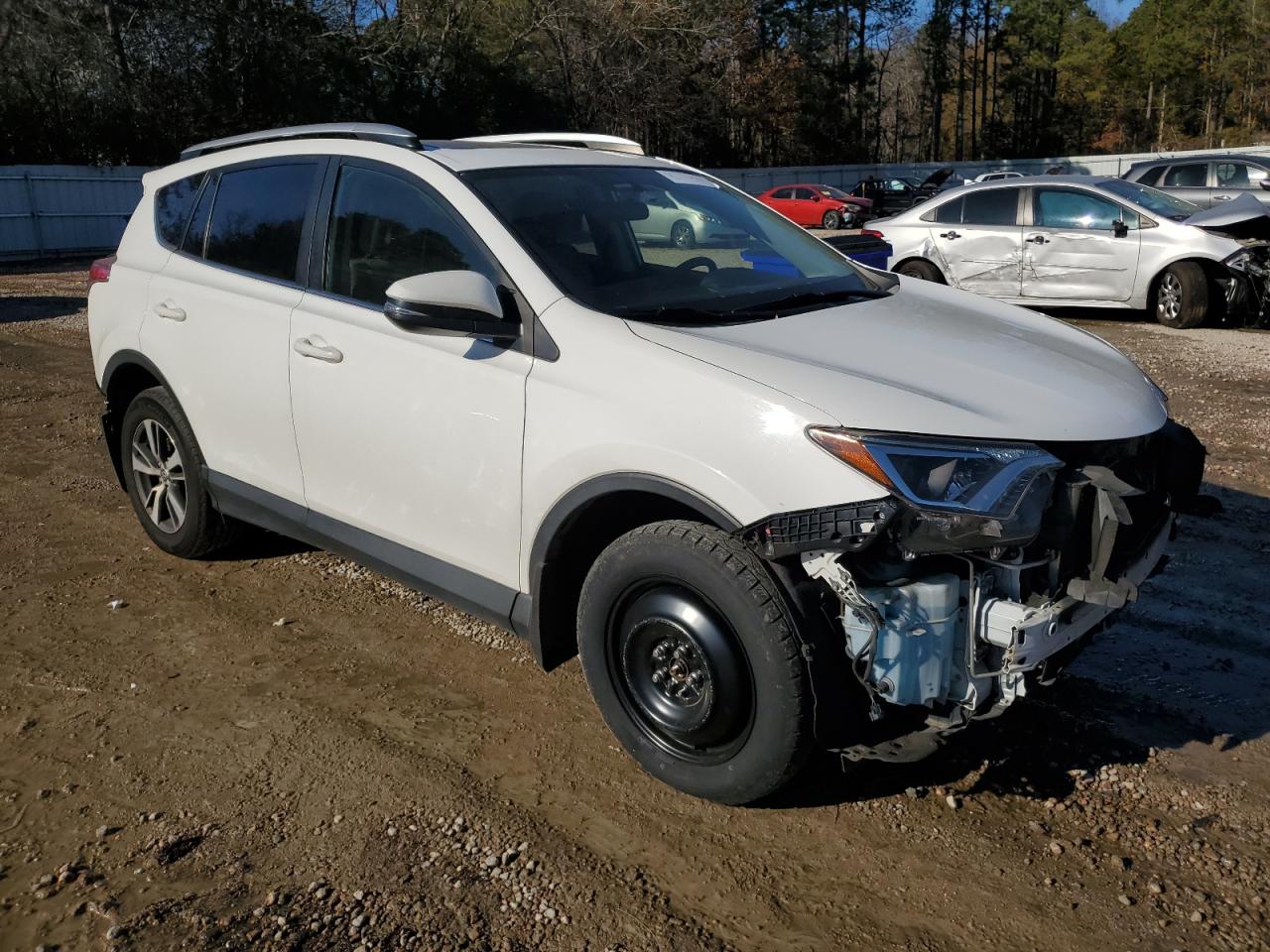 2016 Toyota RAV 4 VIN JTMRFREV4GJ103005 Copart auction photo, rear end / front end damage thumbnail 4