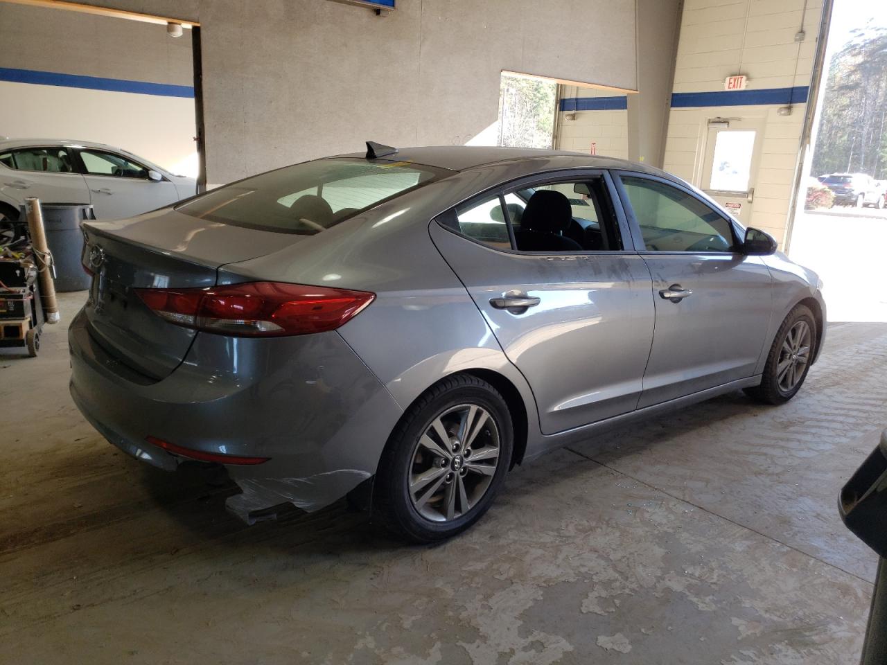 2018 Hyundai Elantra VIN 5NPD84LF2JH264066 Copart auction photo, vandalism damage thumbnail 3
