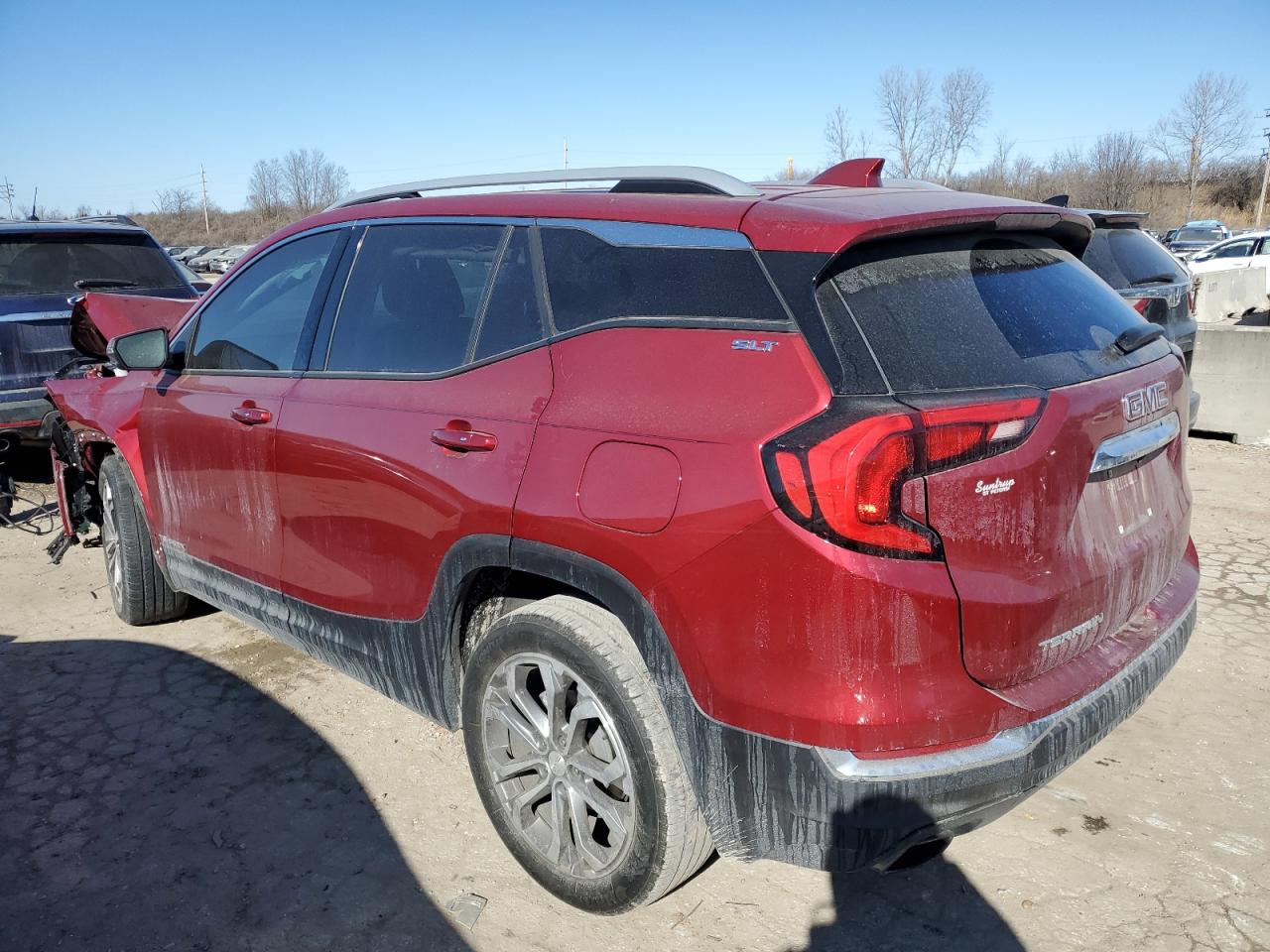2019 GMC Terrain VIN 3GKALPEX3KL387275 Copart auction photo, front end damage thumbnail 2