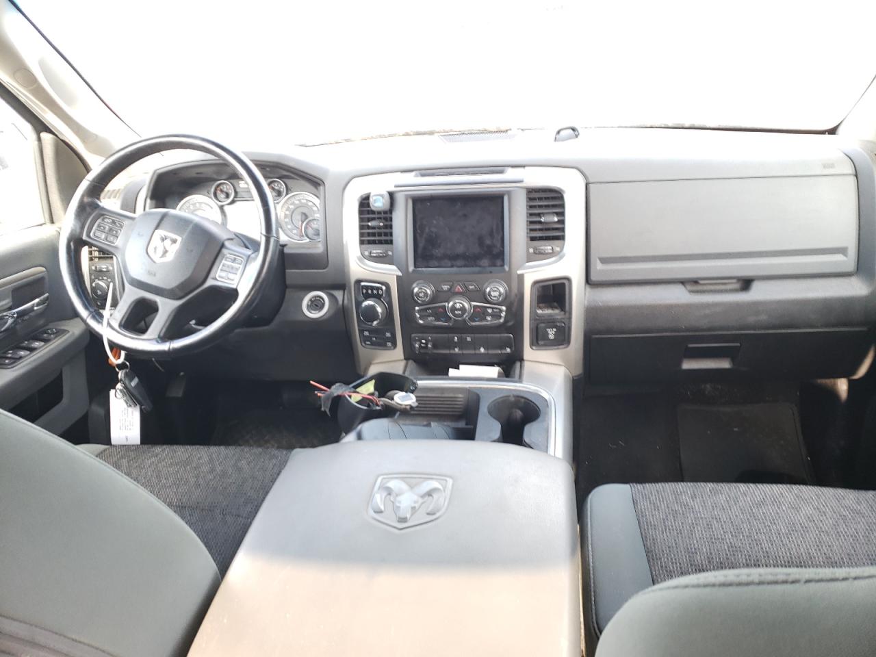 2018 RAM 1500 VIN 1C6RR7TM4JS283486 Copart auction photo, front end / side damage thumbnail 8