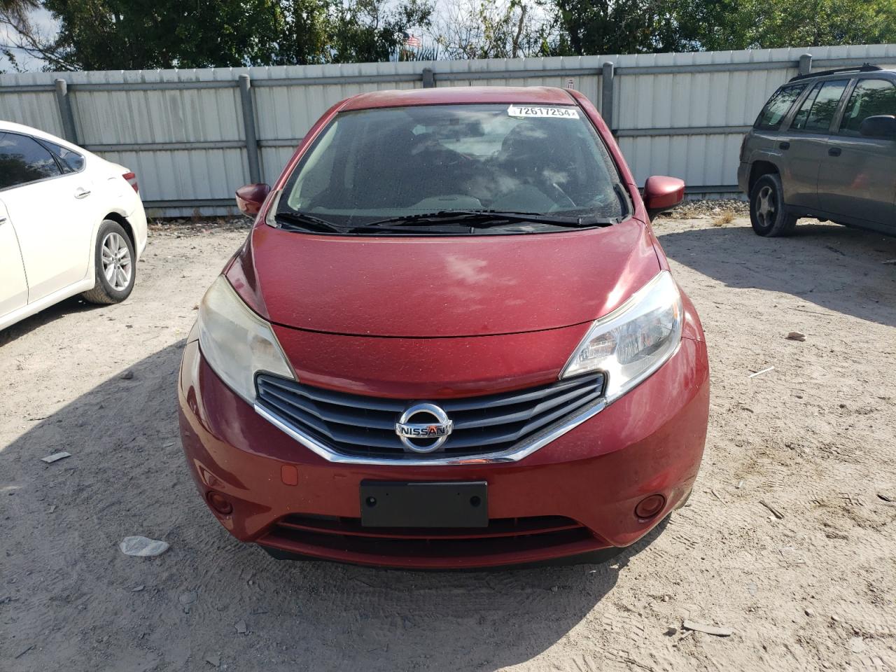 2015 Nissan Versa VIN 3N1CE2CPXFL393992 Copart auction photo, side damage thumbnail 5